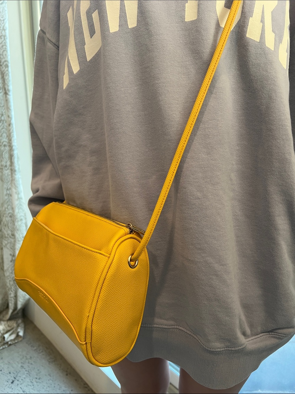 Esprit Yellow Crossbody Bag - Picture 2 of 13